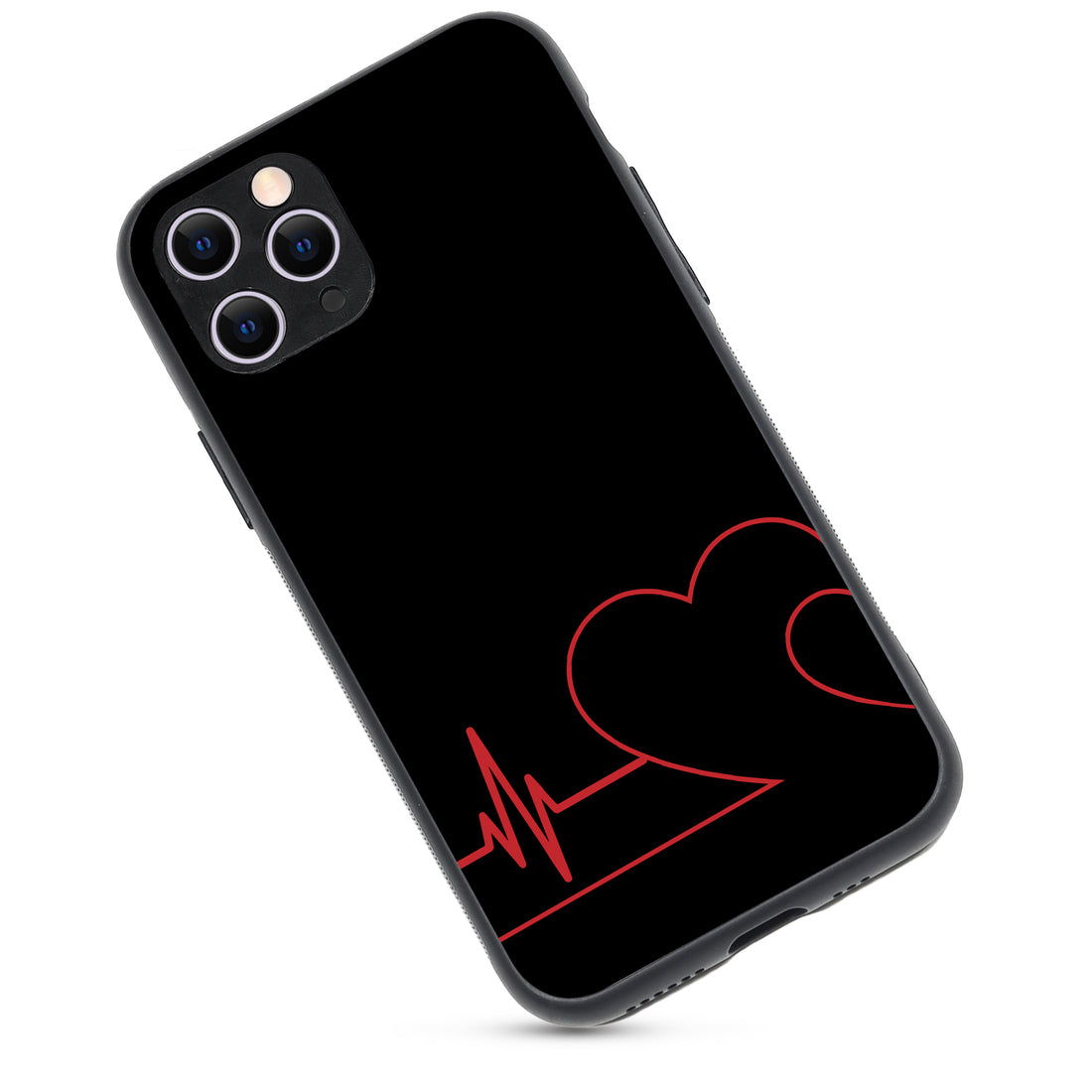 Two Heart Beat Couple iPhone 11 Pro Case