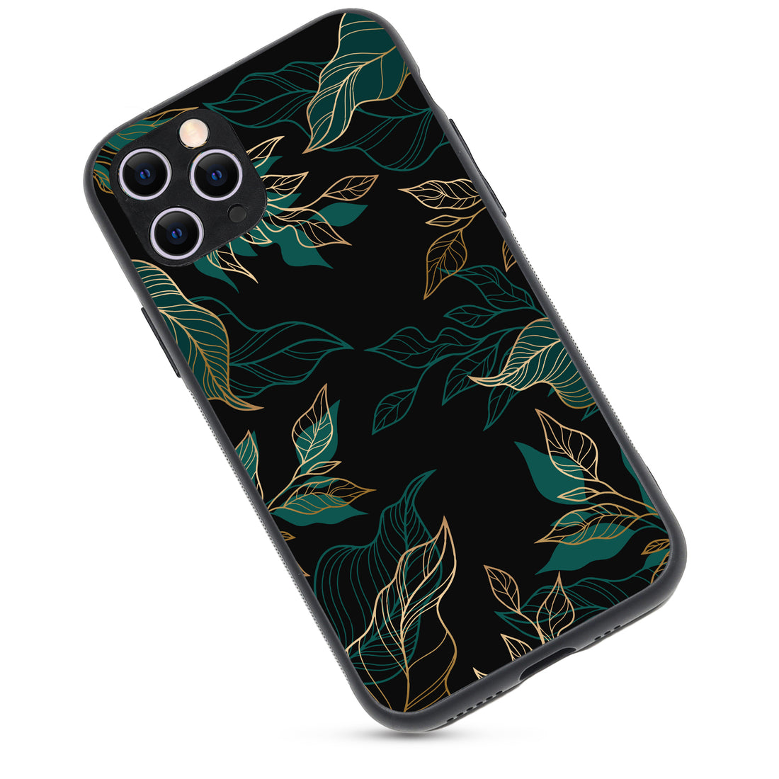 Black Floral iPhone 11 Pro Case