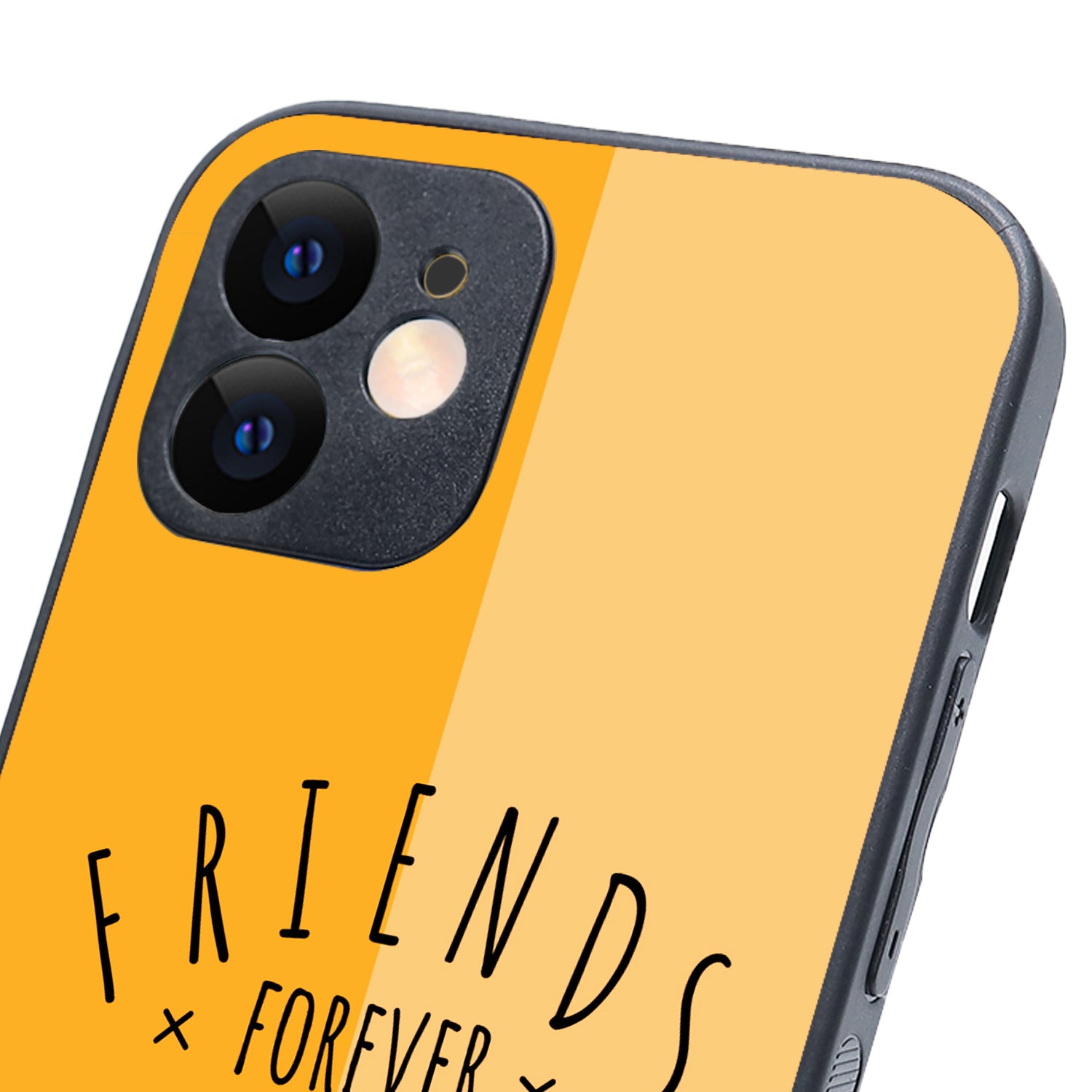 Orange Bff iPhone 12 Case