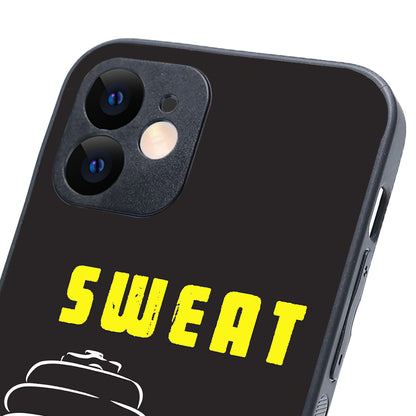 Sweat It Out Motivational Quotes iPhone 12 Case
