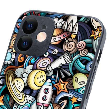 Trendy Doodle iPhone 12 Case