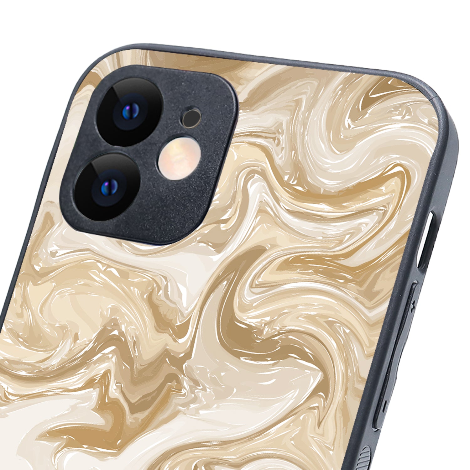 Brown Marble iPhone 12 Case