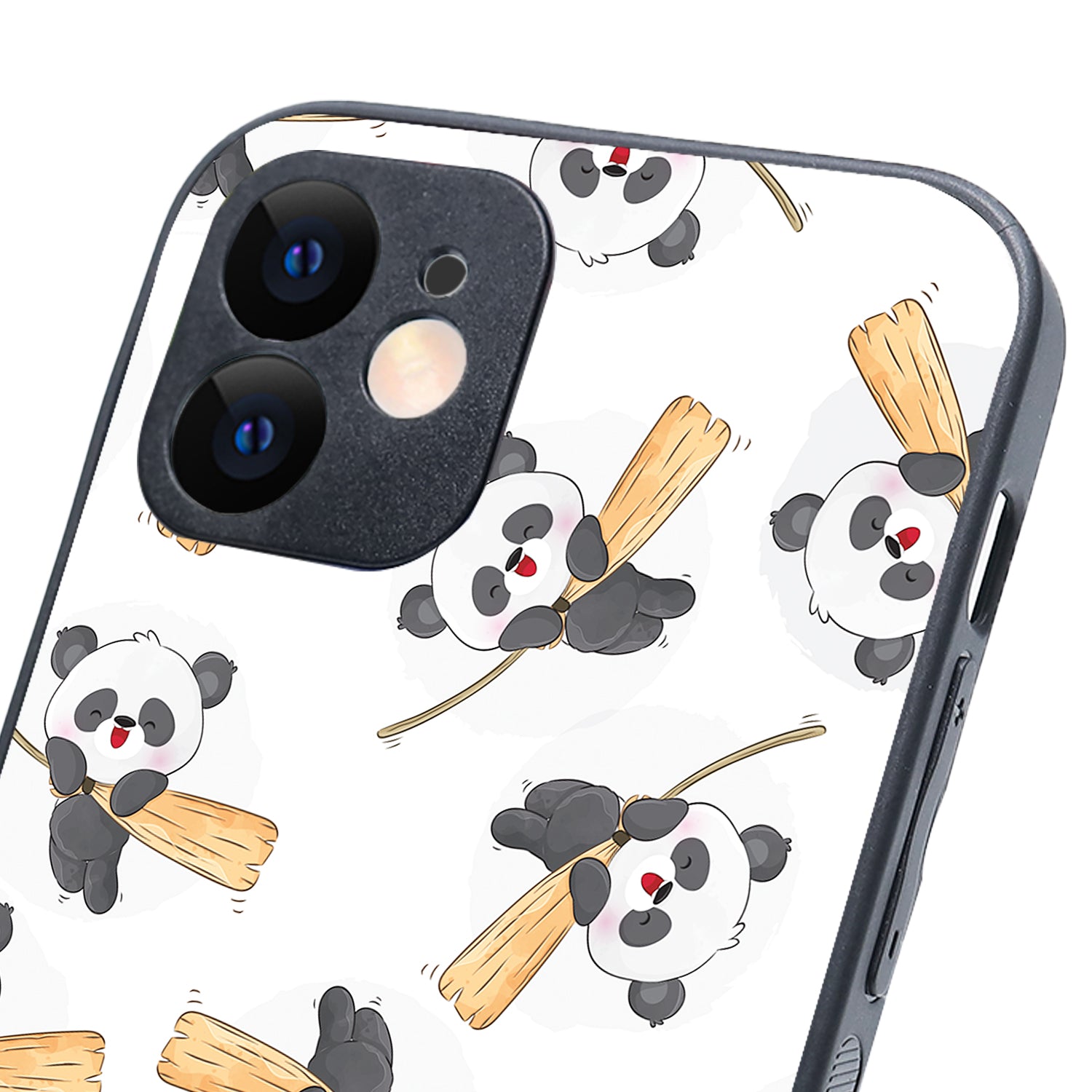 Sleep Panda Cartoon iPhone 12 Case