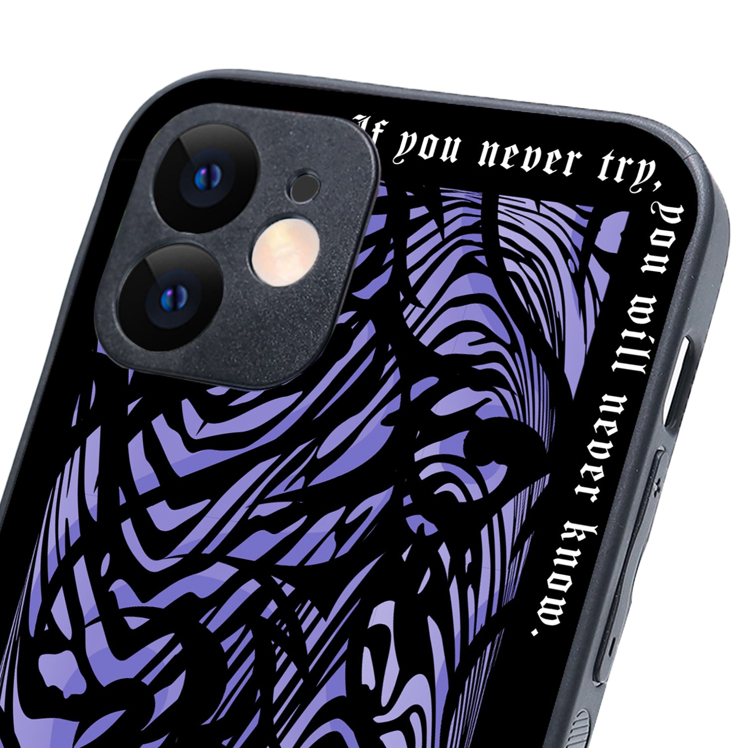 Keep On Pushing Quote iPhone 12 Case