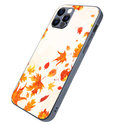 Leaves Fall Autumn Fauna iPhone 12 Pro Case