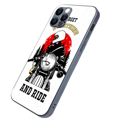 Forget Everything &amp; Ride Bike iPhone 12 Pro Case