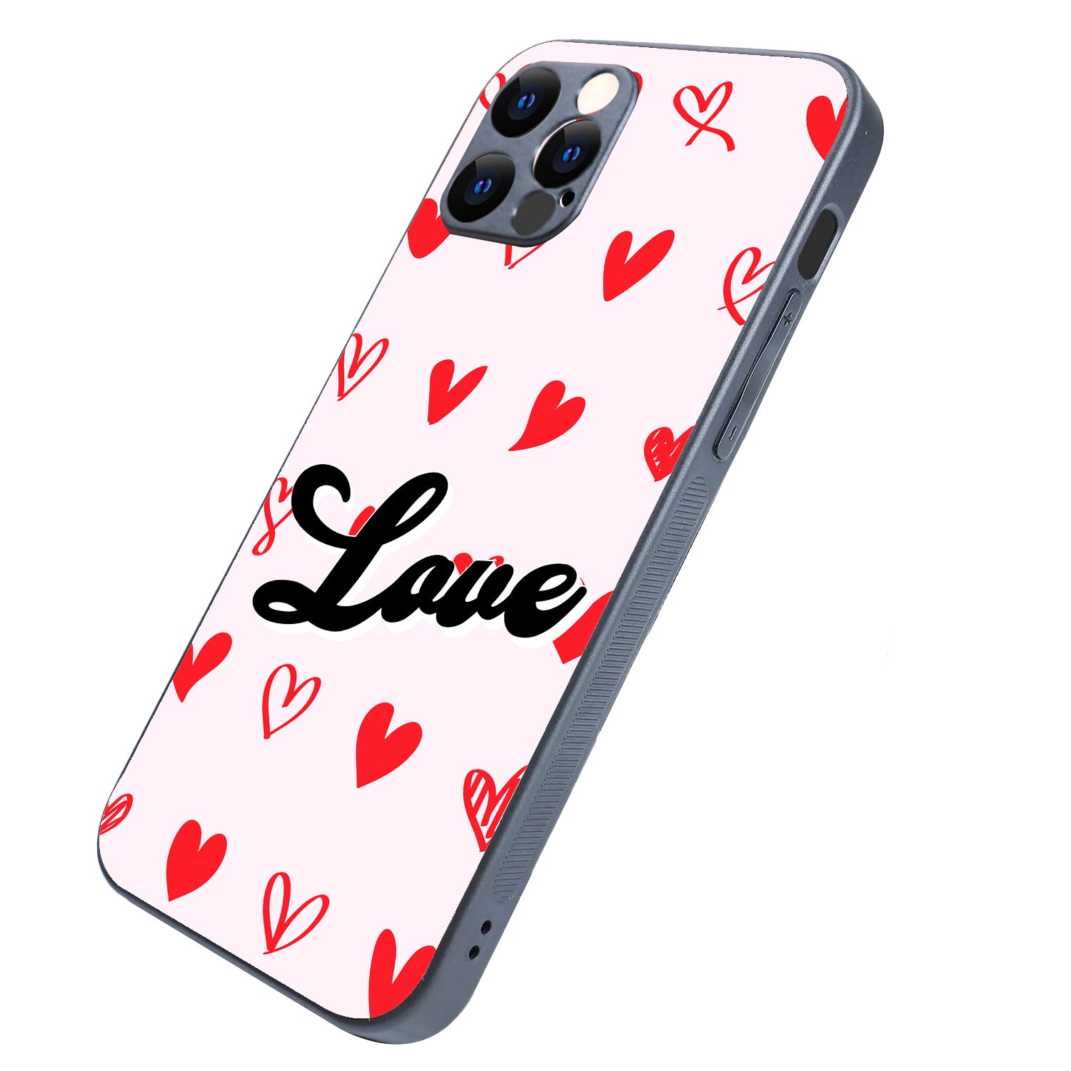 Heart Love Couple iPhone 12 Pro Case
