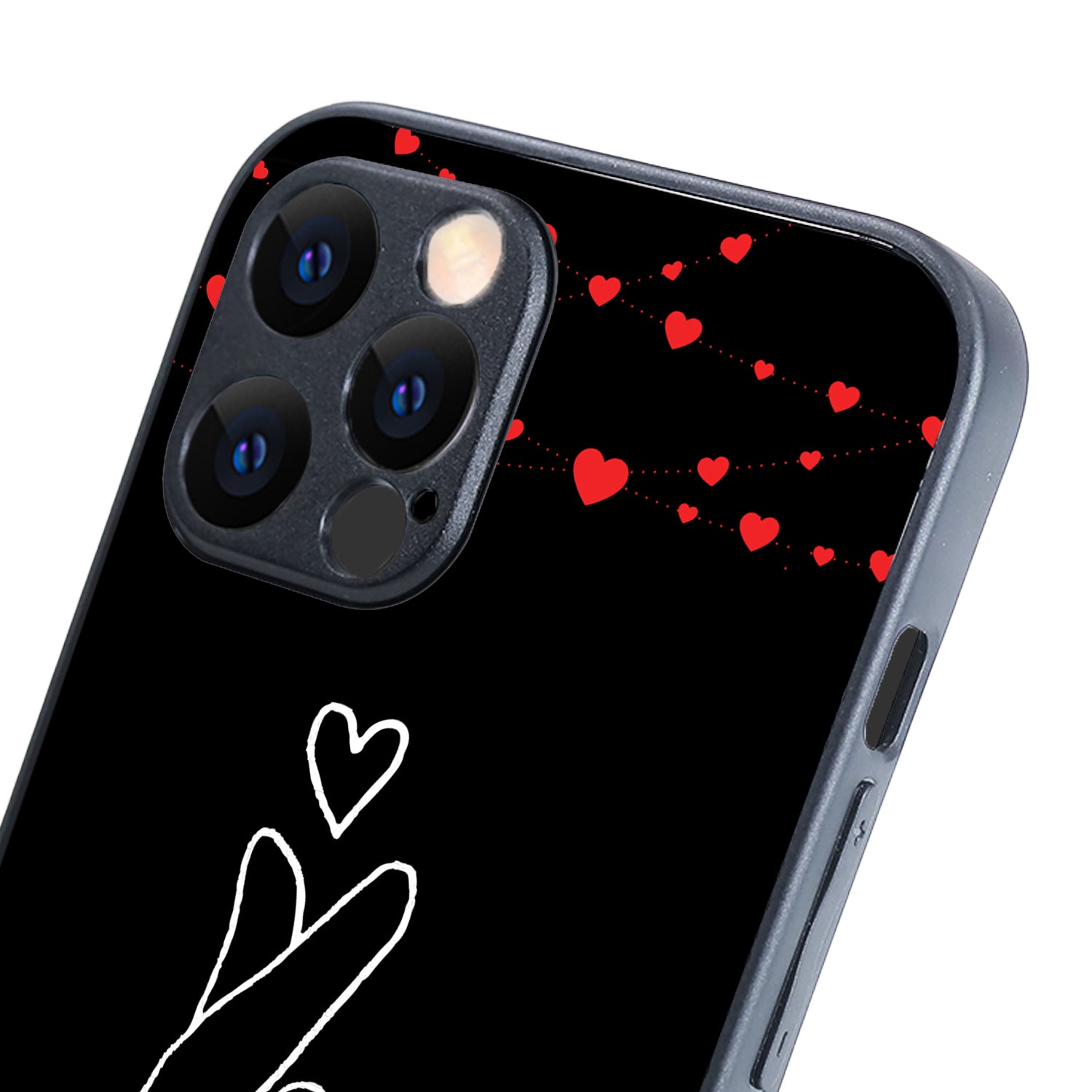 Click Heart Girl Couple iPhone 12 Pro Max Case