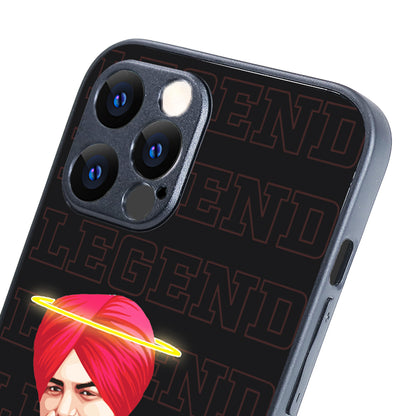 Legend Never Die Black Sidhu Moosewala iPhone 12 Pro Max Case