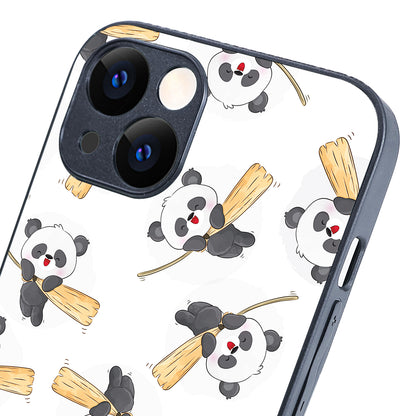 Sleep Panda Cartoon iPhone 13 Case