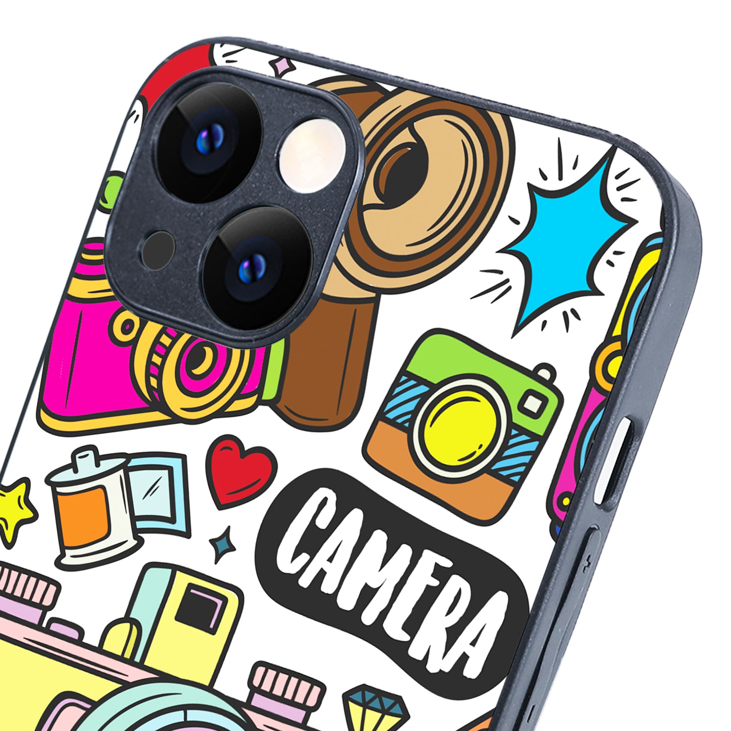 Photography Doodle iPhone 13 Case