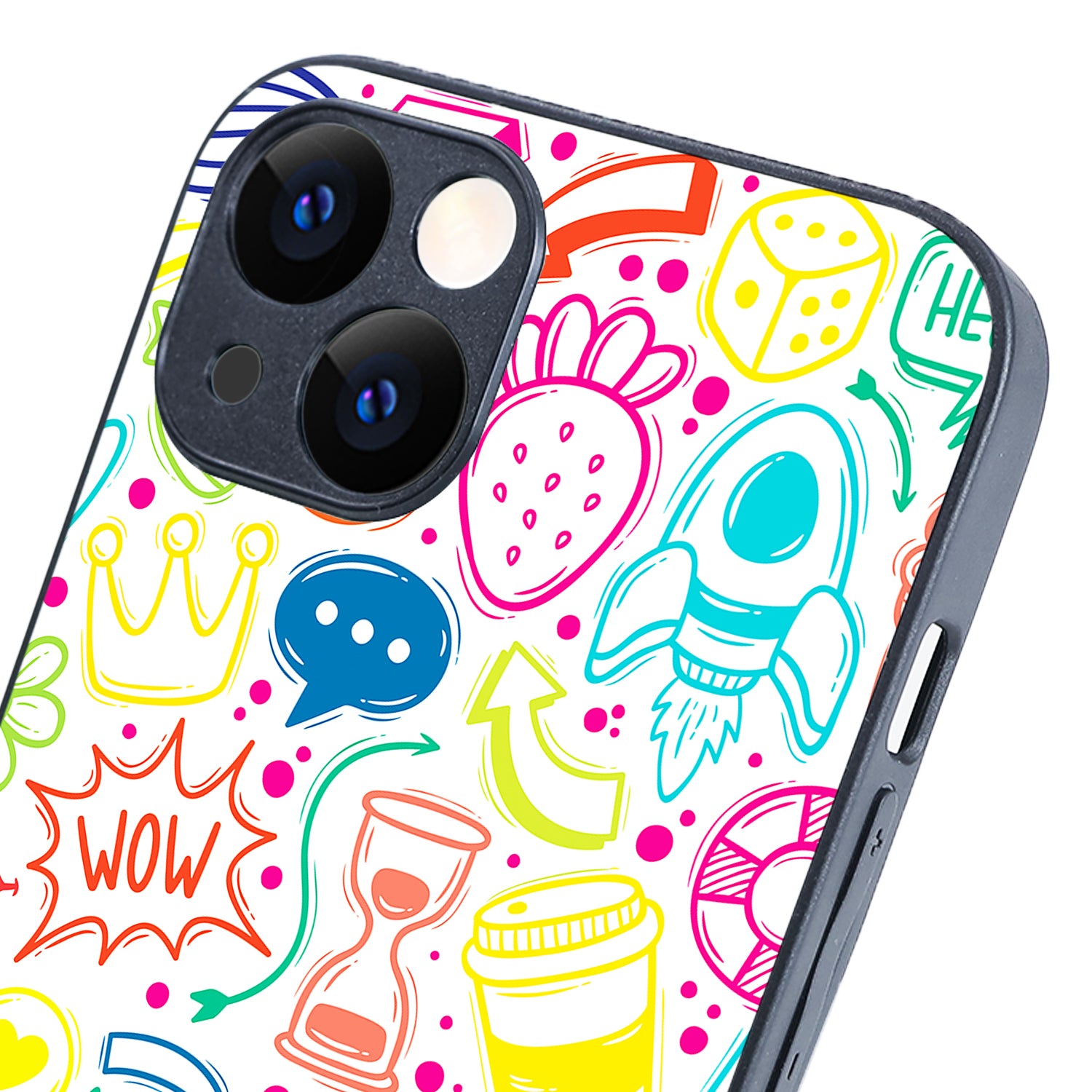 Wow Doodle iPhone 13 Case