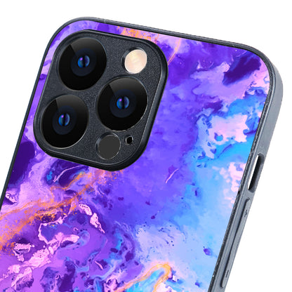Purple Marble iPhone 13 Pro Case