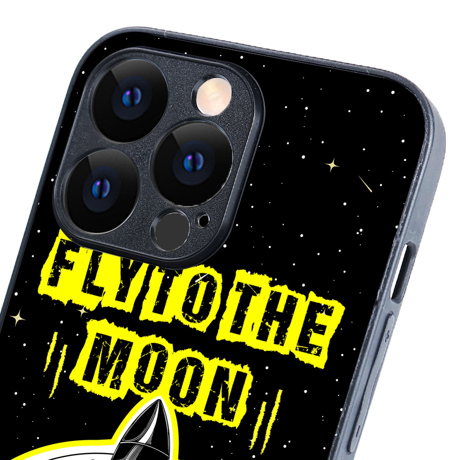 Fly To The Moon Space iPhone 13 Pro Case