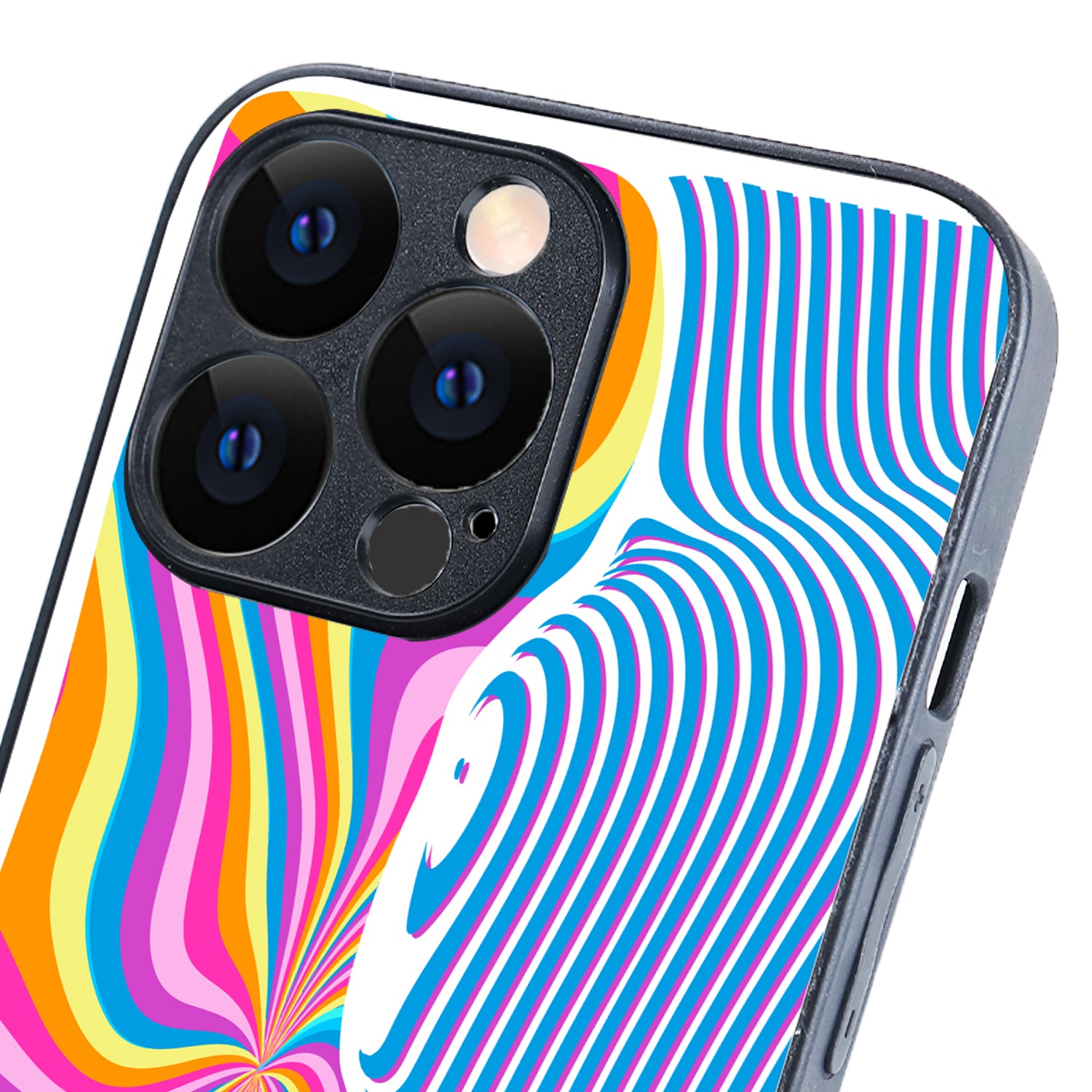 Rainbow Optical Illusion iPhone 13 Pro Case