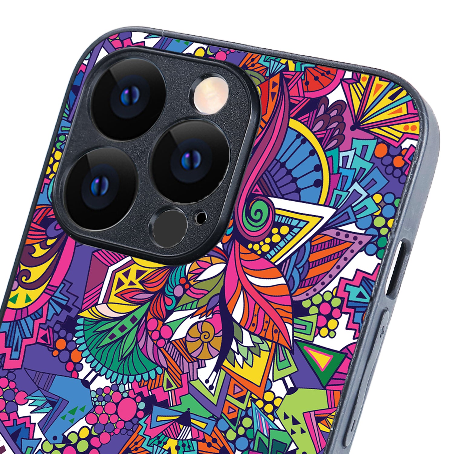 Colourful Doodle iPhone 13 Pro Case