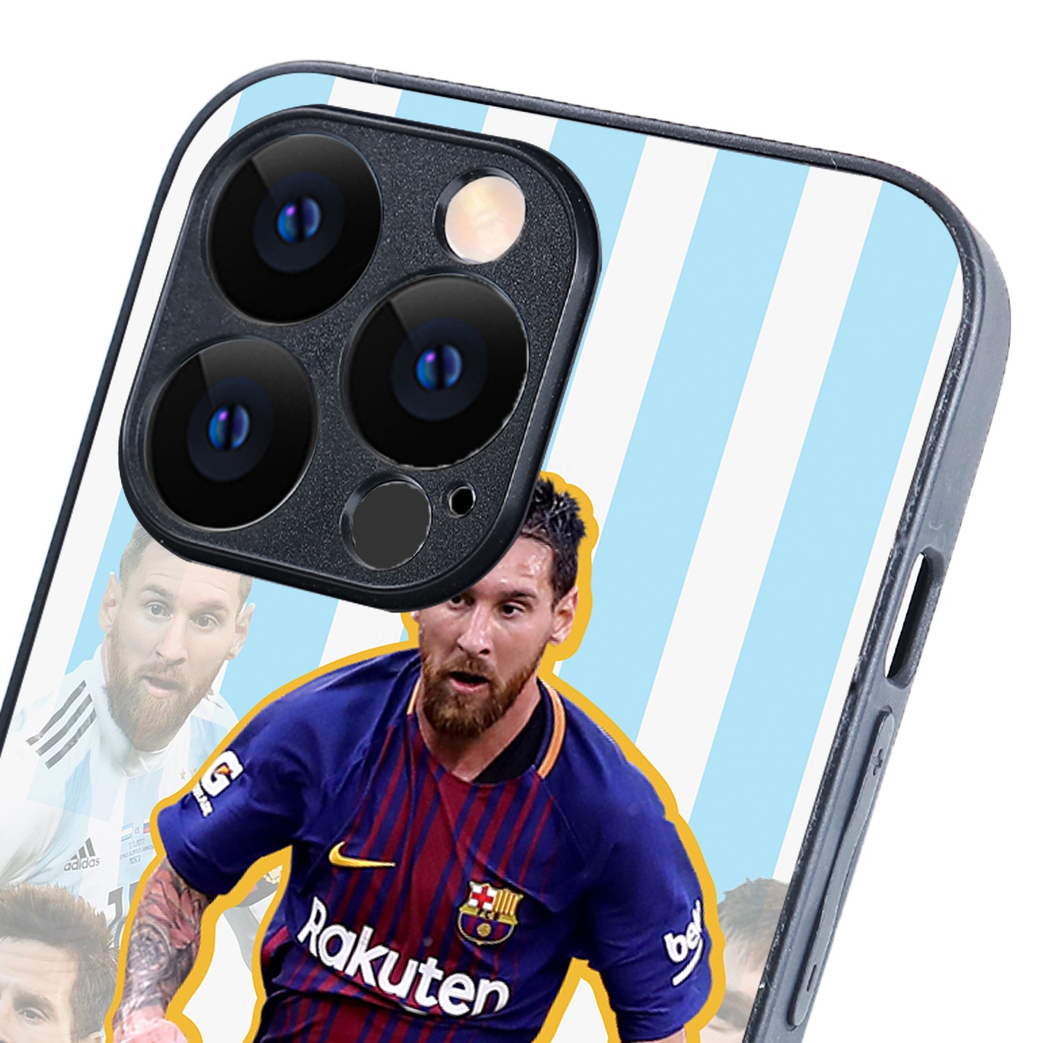Messi Collage Sports iPhone 13 Pro Case