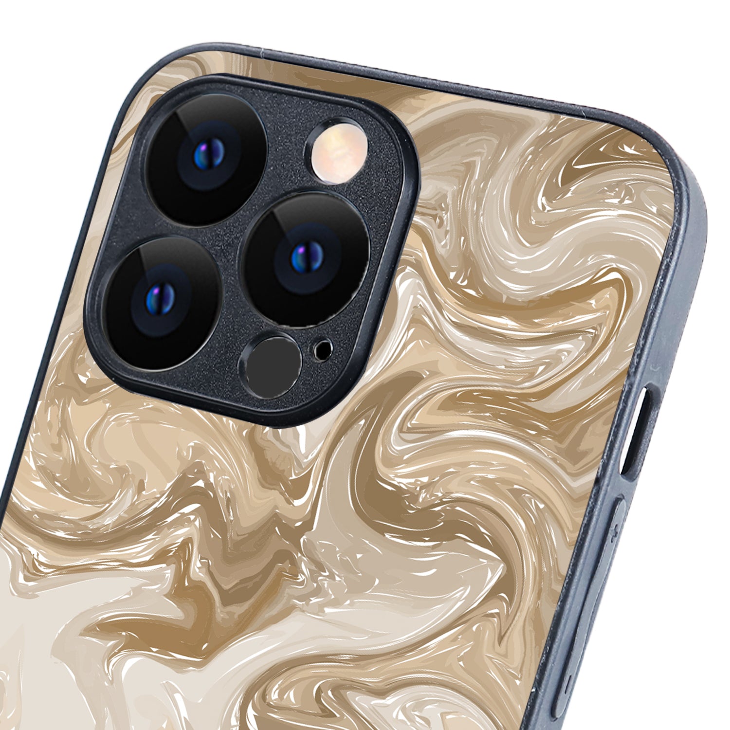Brown Marble iPhone 13 Pro Case