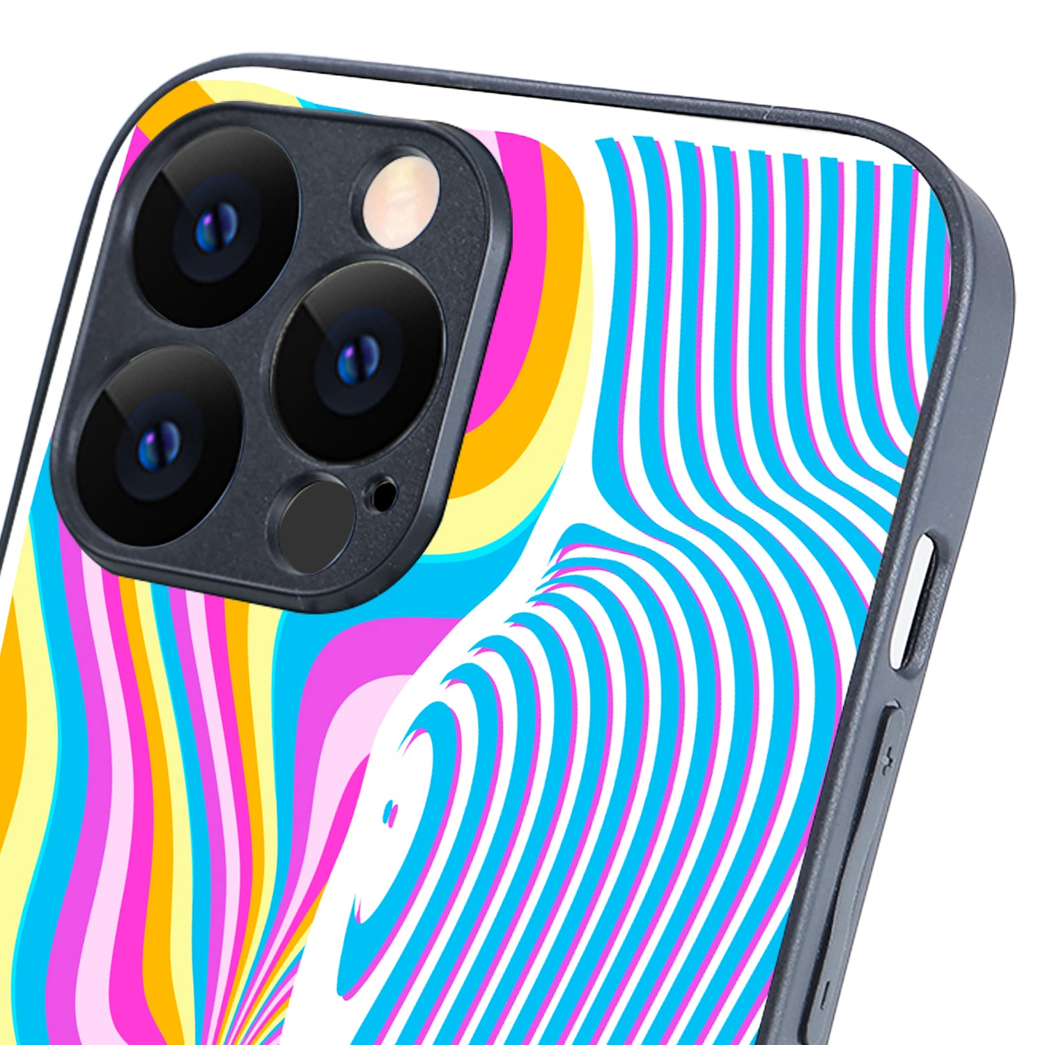 Rainbow Optical Illusion iPhone 13 Pro Max Case