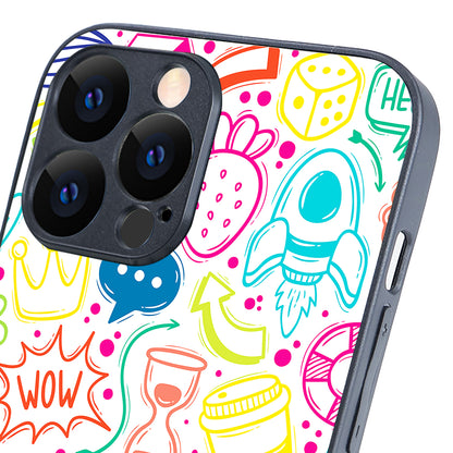 Wow Doodle iPhone 13 Pro Max Case
