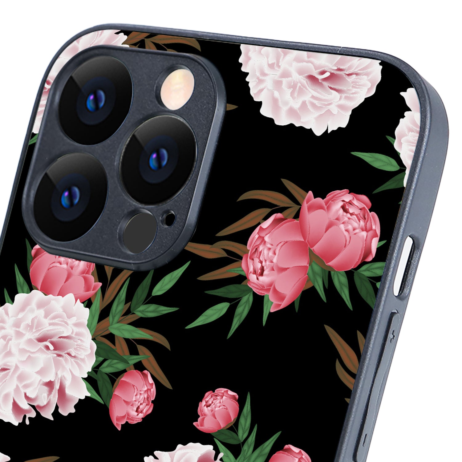 Pink Floral iPhone 13 Pro Max Case