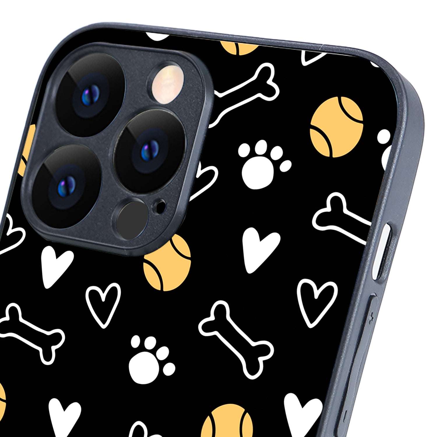 Pet Lover Black Doodle iPhone 13 Pro Max Case