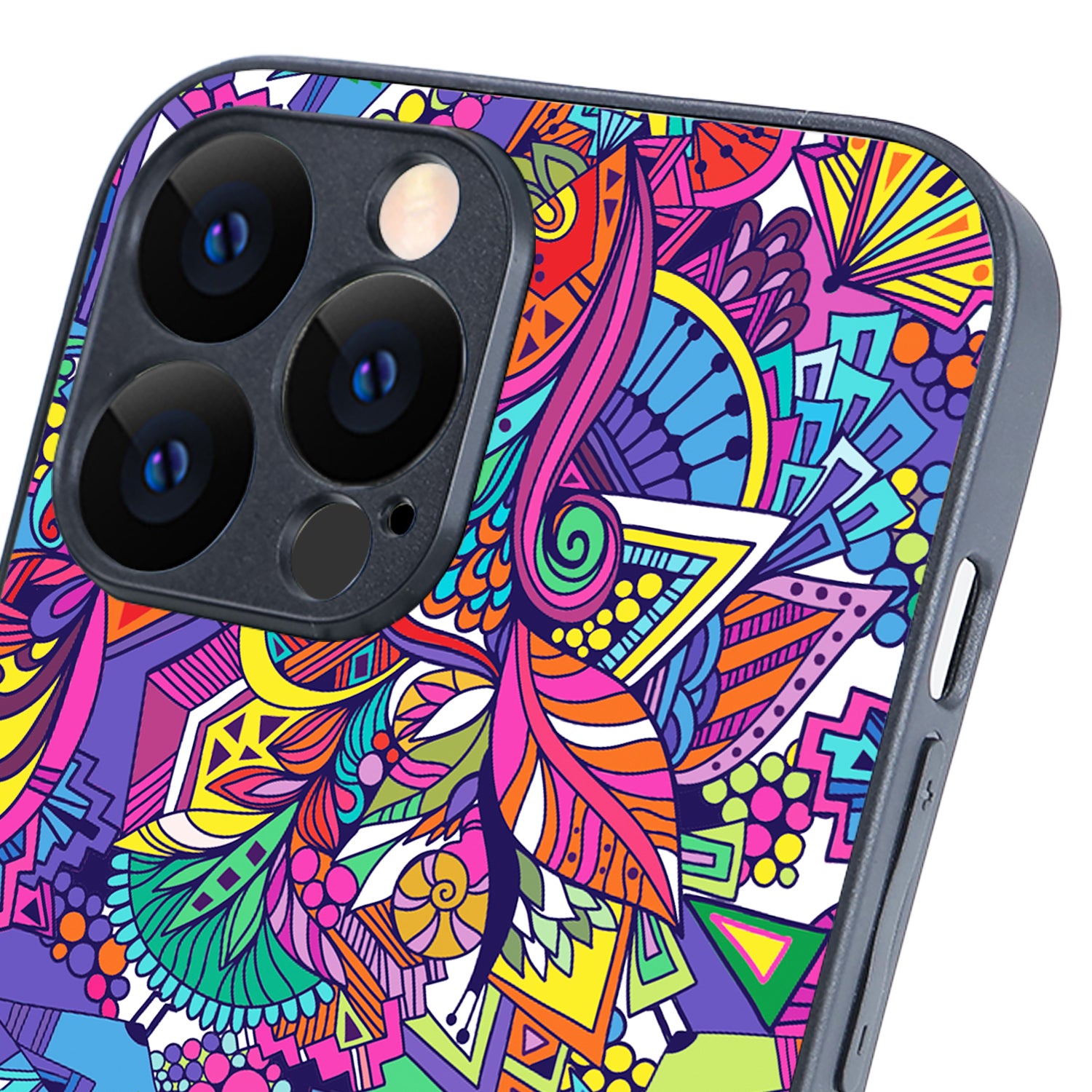 Colourful Doodle iPhone 13 Pro Max Case