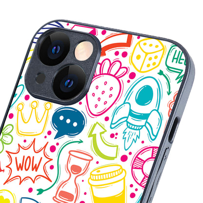Wow Doodle iPhone 14 Case