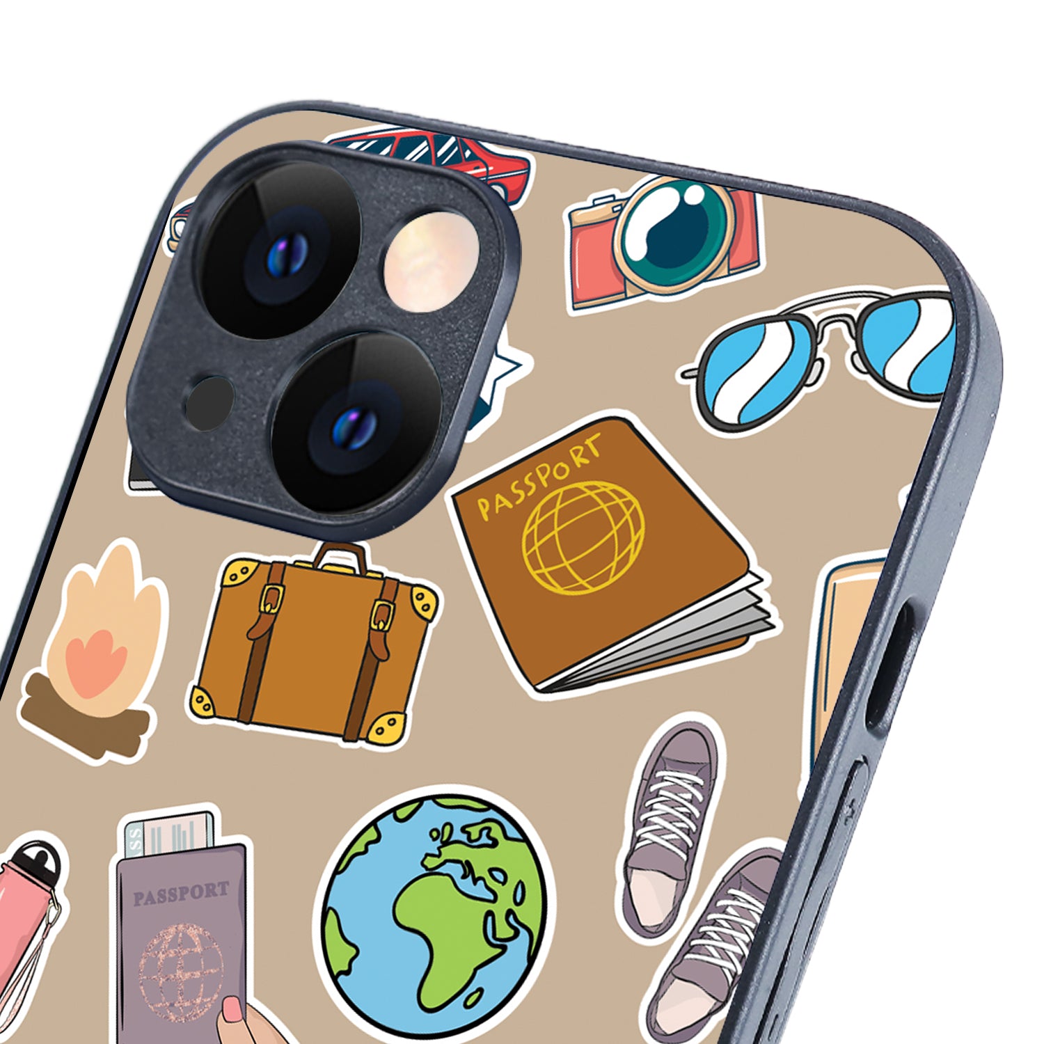 Adventure Travel iPhone 14 Case
