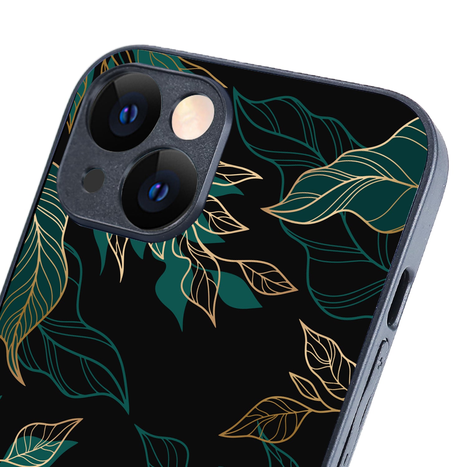 Black Floral iPhone 14 Case