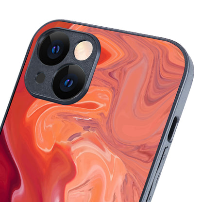 Red Marble iPhone 14 Case
