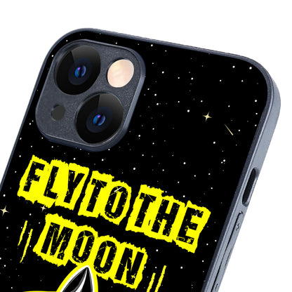 Fly To The Moon Space iPhone 14 Case
