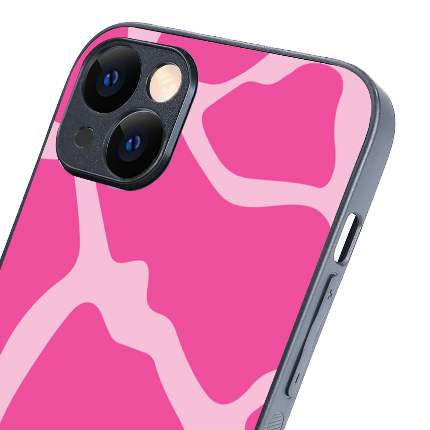 Pink Patch Design iPhone 14 Plus Case