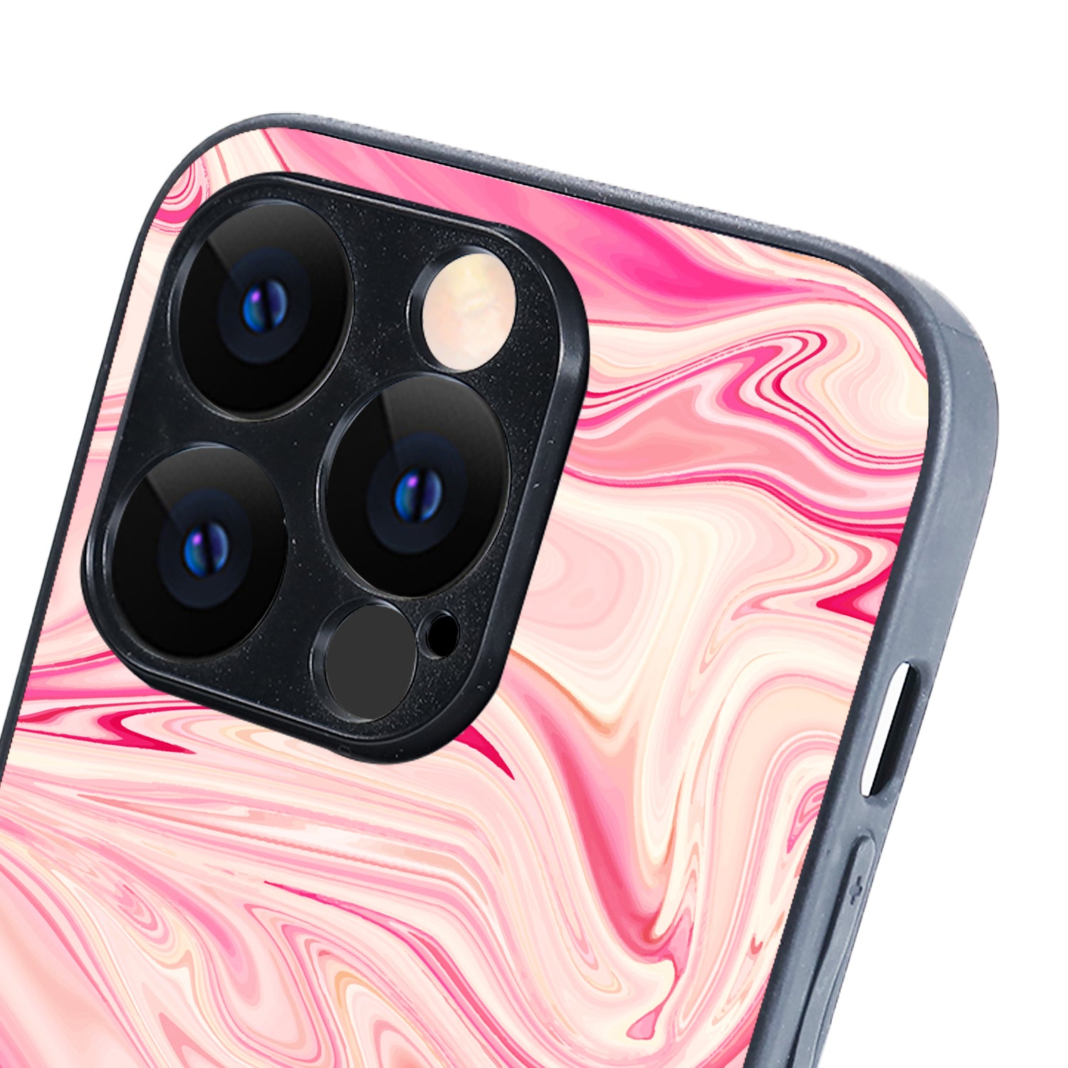 Pink Marble iPhone 14 Pro Case