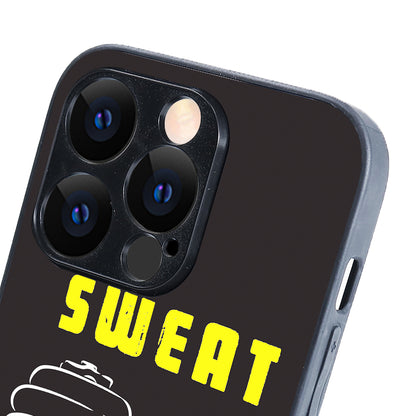 Sweat It Out Motivational Quotes iPhone 14 Pro Case