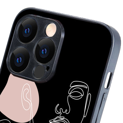 Face Aesthetic Human iPhone 14 Pro Max Case