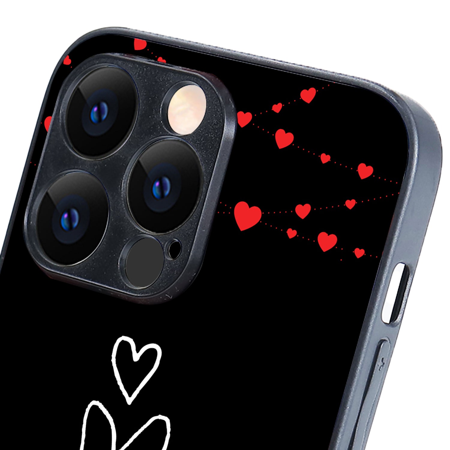 Click Heart Girl Couple iPhone 14 Pro Max Case