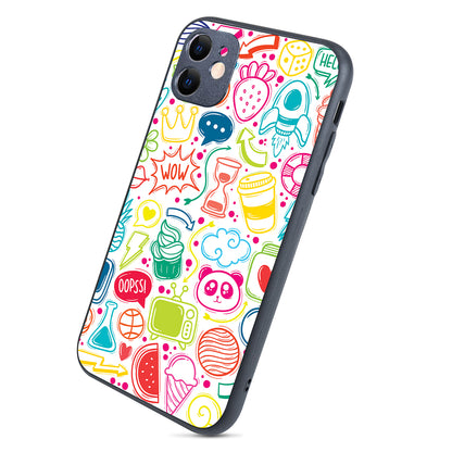 Wow Doodle iPhone 11 Case