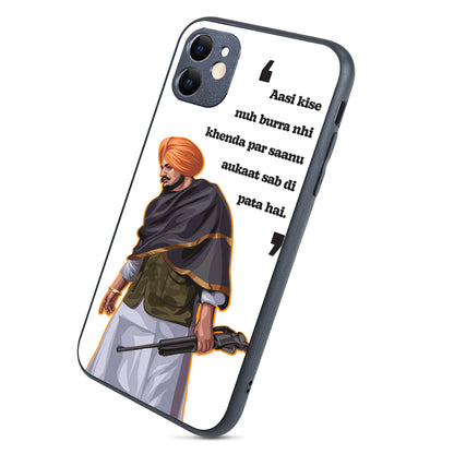 Attitude  Sidhu Moosewala iPhone 11 Case