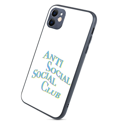 Social Club Motivational Quotes iPhone 11 Case