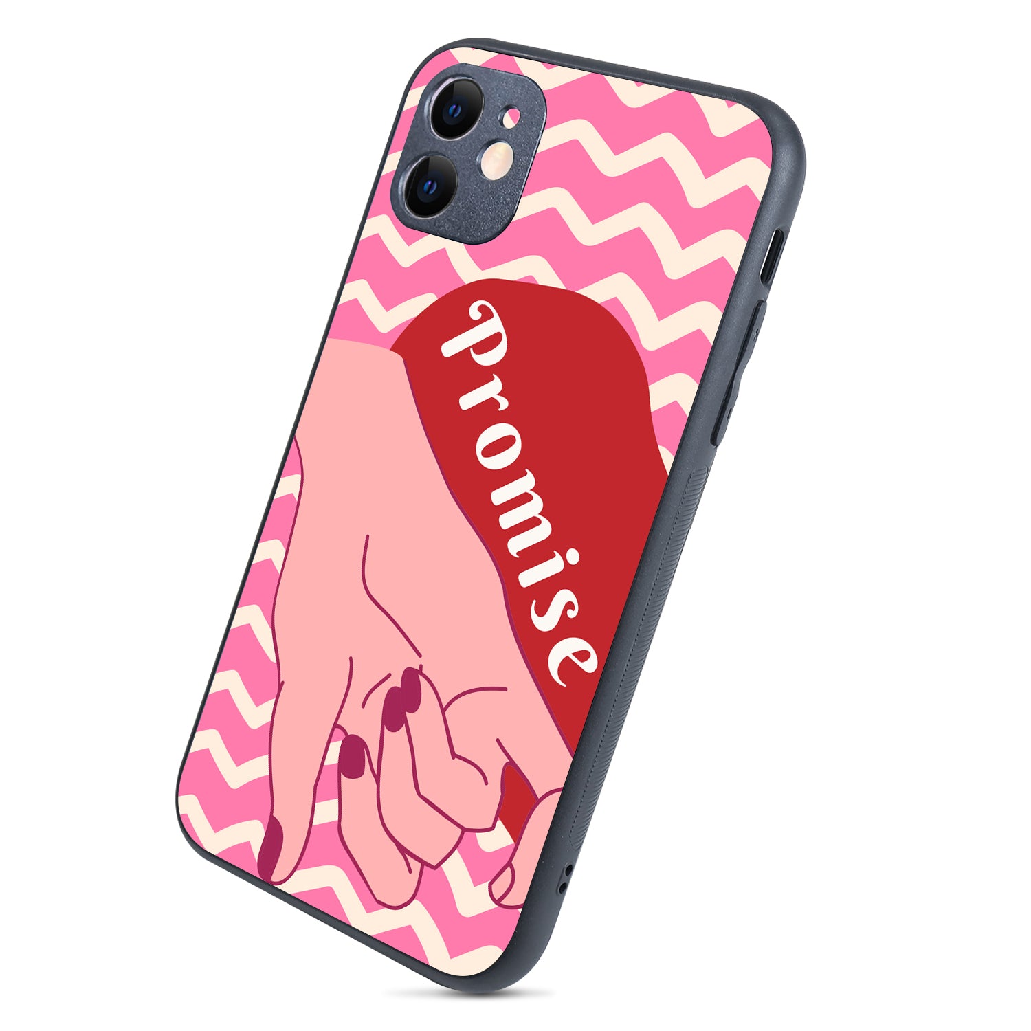 Promise Forever Girl Couple iPhone 11 Case