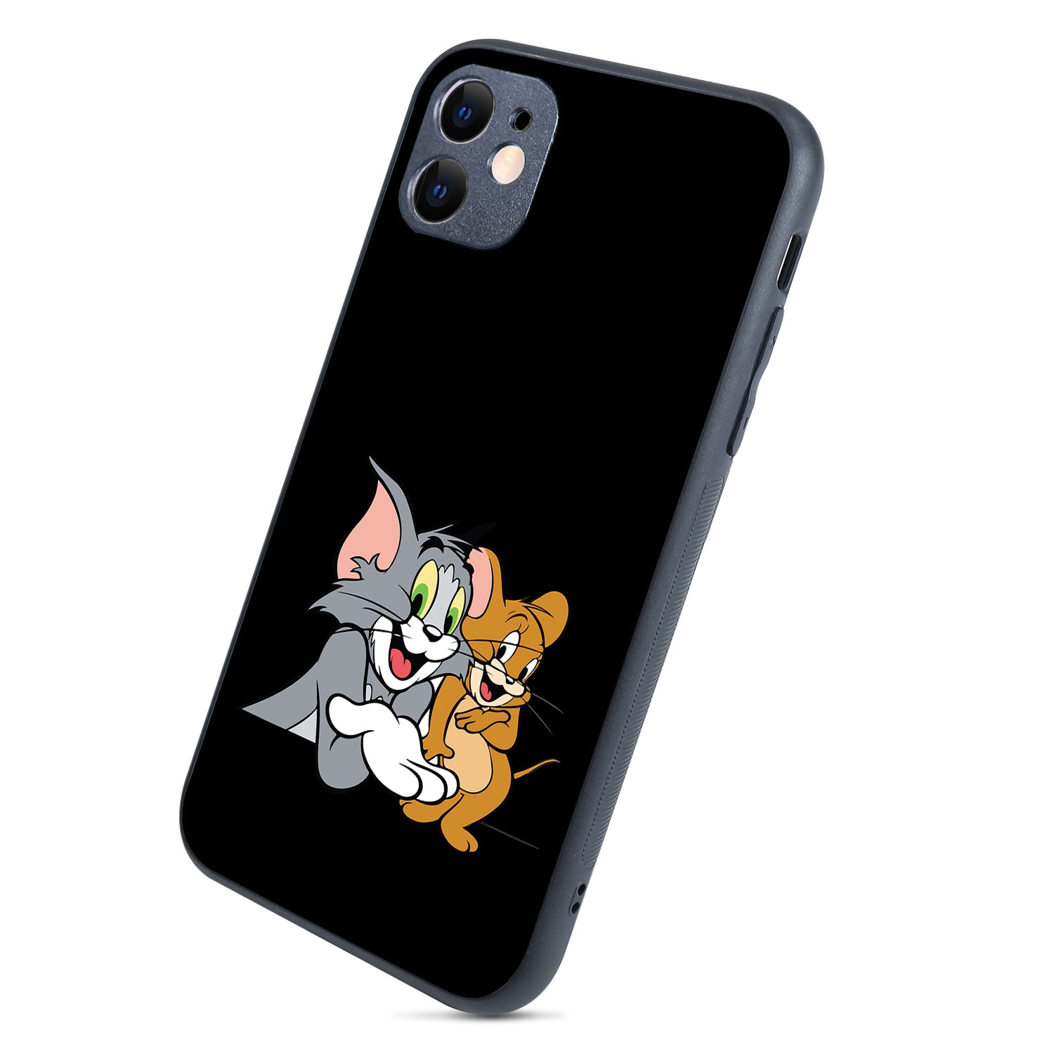 Tom &amp; Jerry Black Cartoon iPhone 11 Case