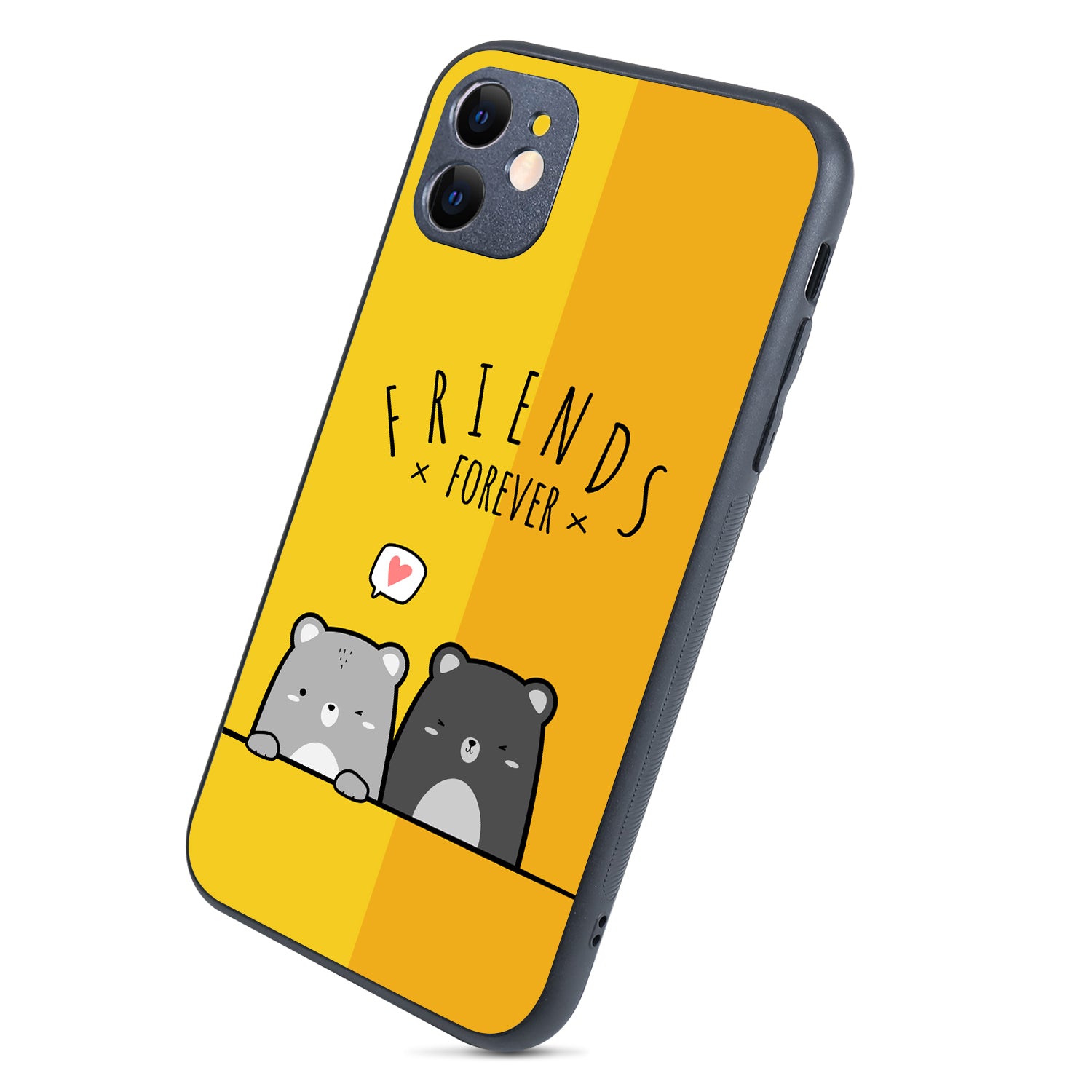 Yellow Bff iPhone 11 Case