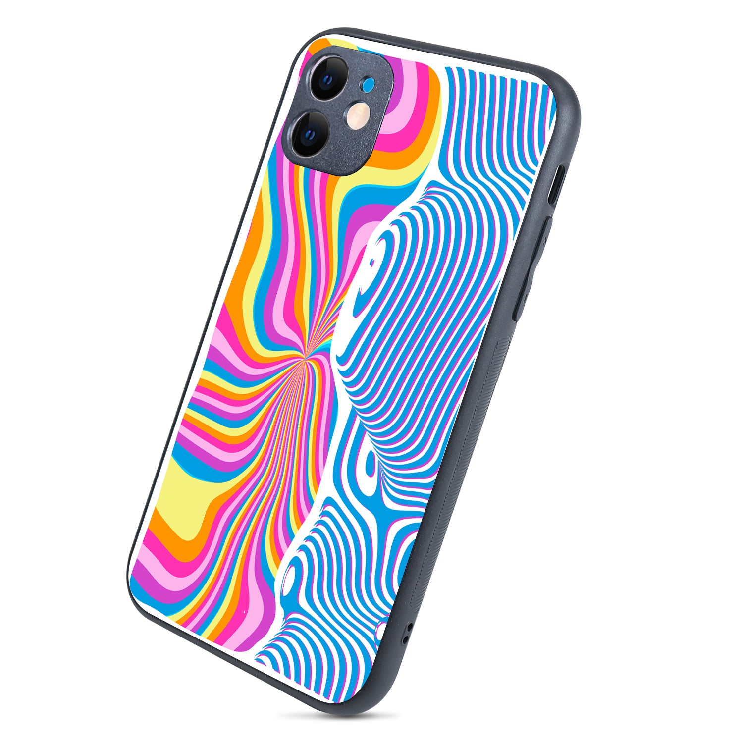Rainbow Optical Illusion iPhone 11 Case