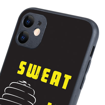 Sweat It Out Motivational Quotes iPhone 11 Case