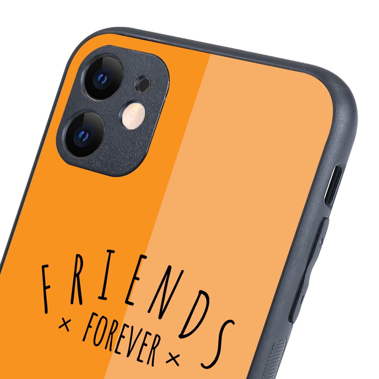 Orange Bff iPhone 11 Case