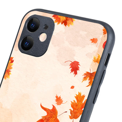 Leaves Fall Autumn Fauna iPhone 11 Case