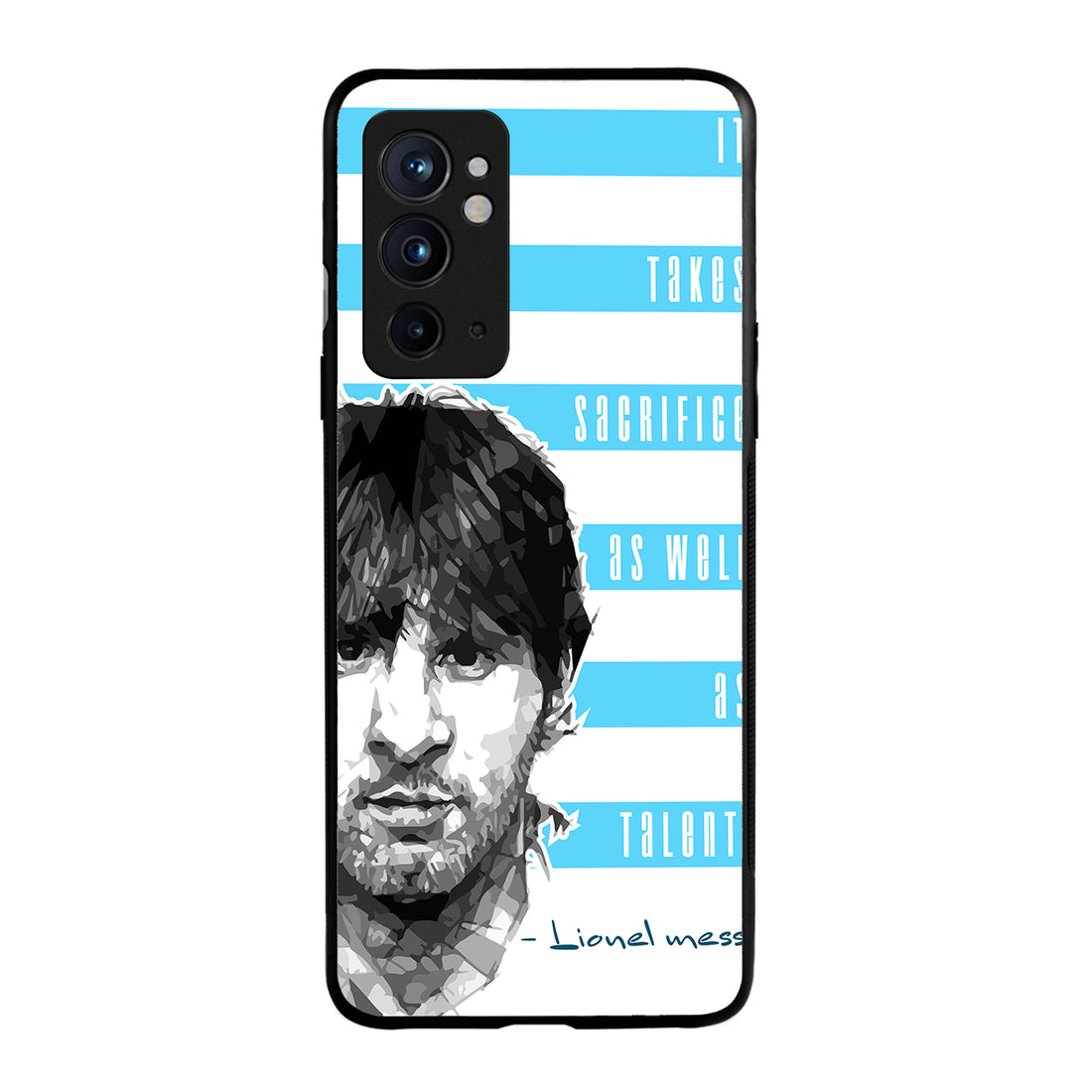 Messi Quote Sports Oneplus 9 RT Back Case