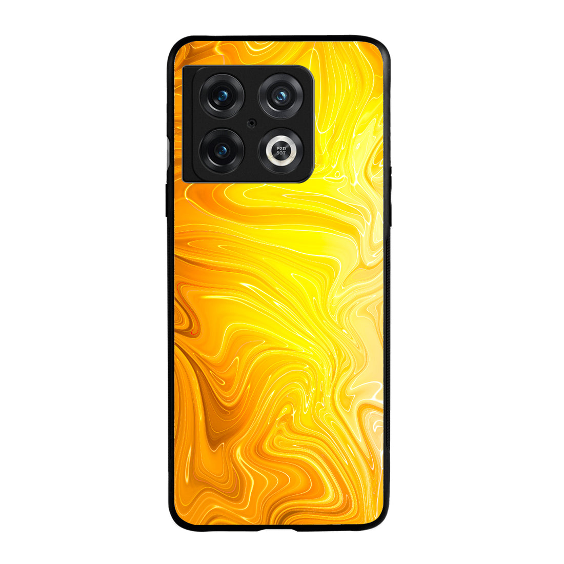 Yellow Marble Oneplus 10 Pro Back Case