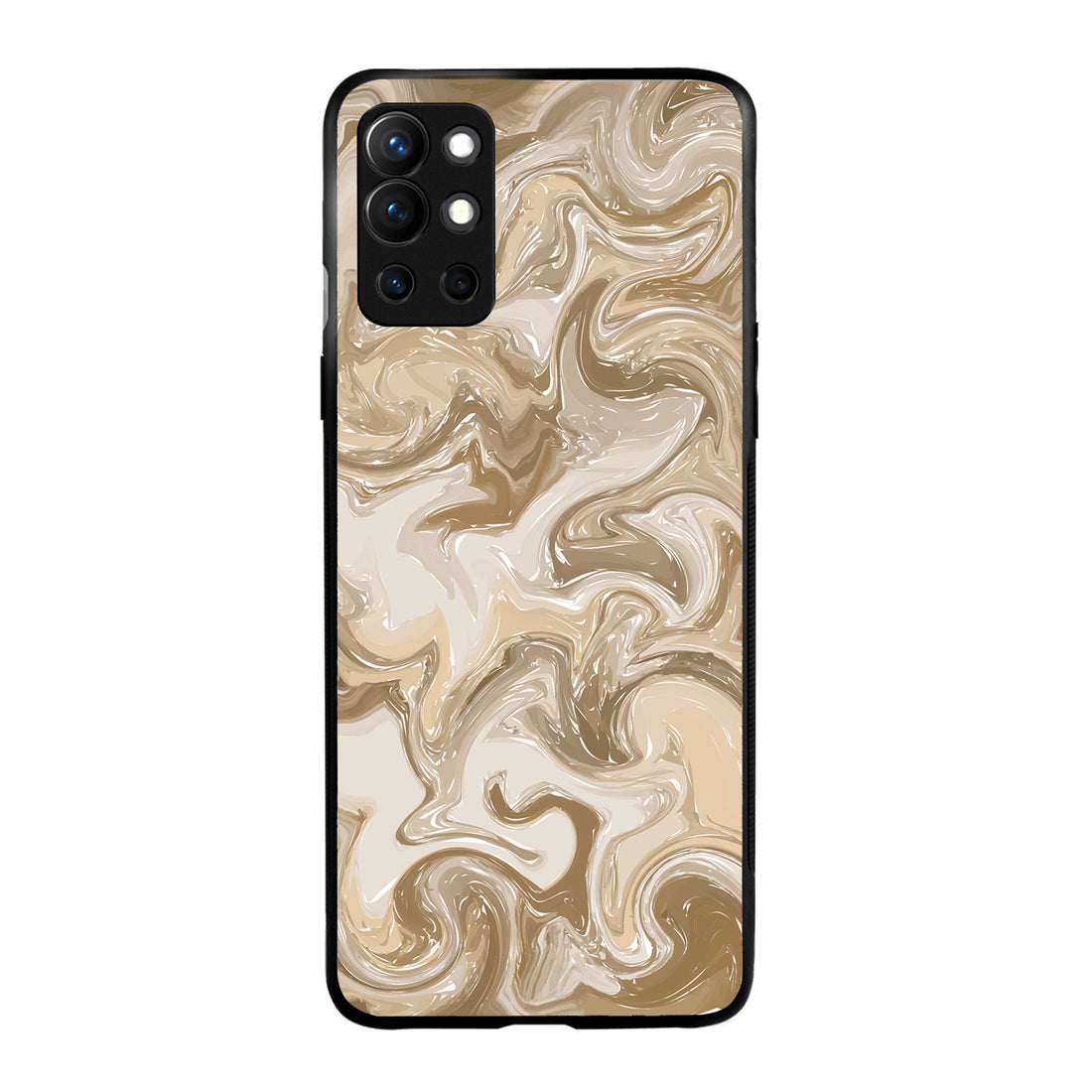 Brown Marble Oneplus 9 R Back Case